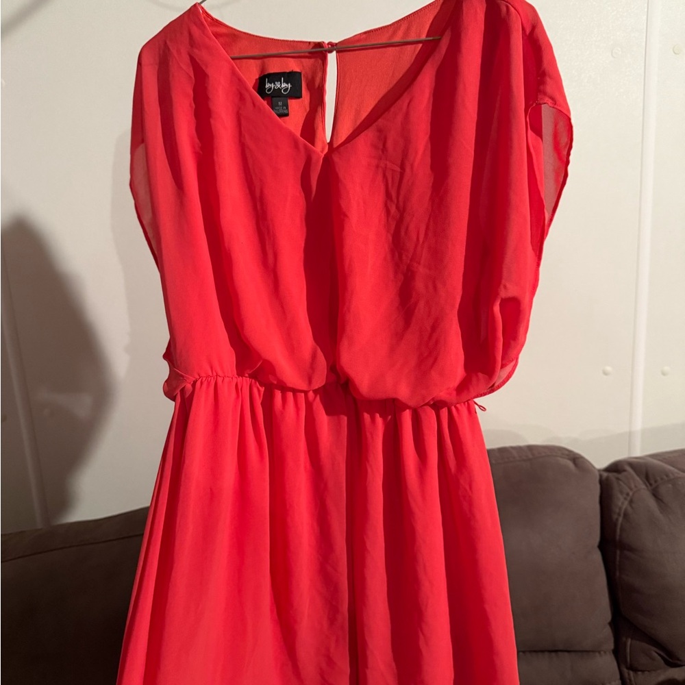 Flowy Red Dress